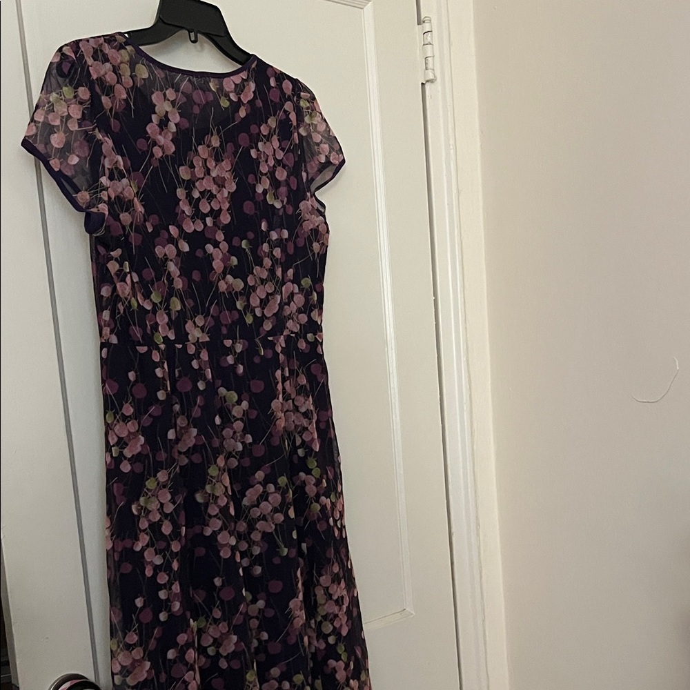 Floral Purple Dress - Picture 6 of 7